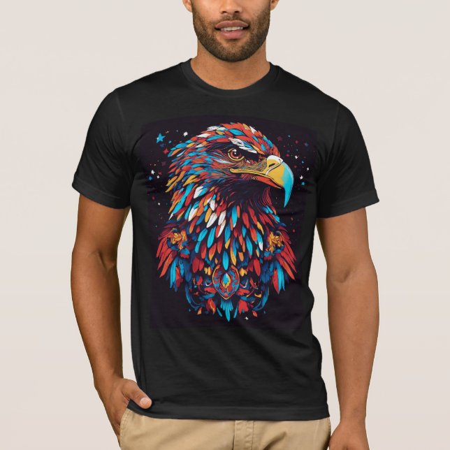 Majestic Eagle T-Shirt (Framsida)