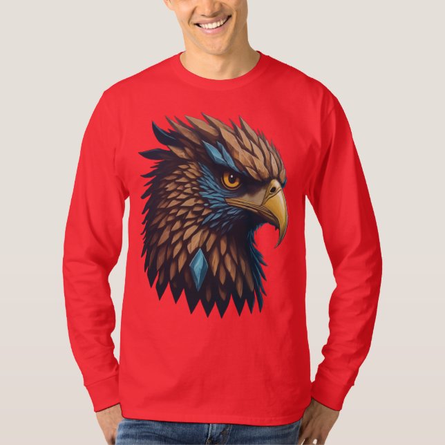 Majestic Eagle T Shirt (Framsida)