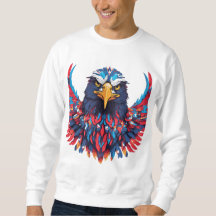 Majestic Eagle T-Shirt Design - Soar High med Bol