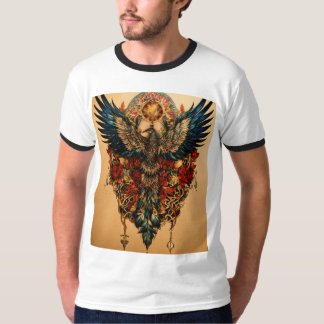Majestic Eagle Tattoo Design T-Shirts