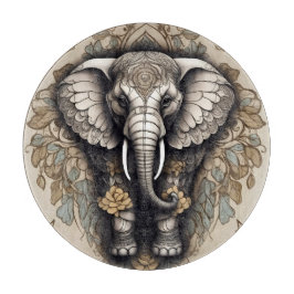 Majestic Elephant Mandala
