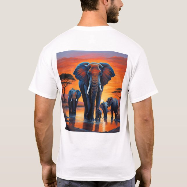 Majestic Elephant Tee (Baksida)