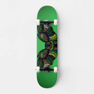 Majestic Emerald Uggla Mini Skateboard Bräda 18,5 Cm