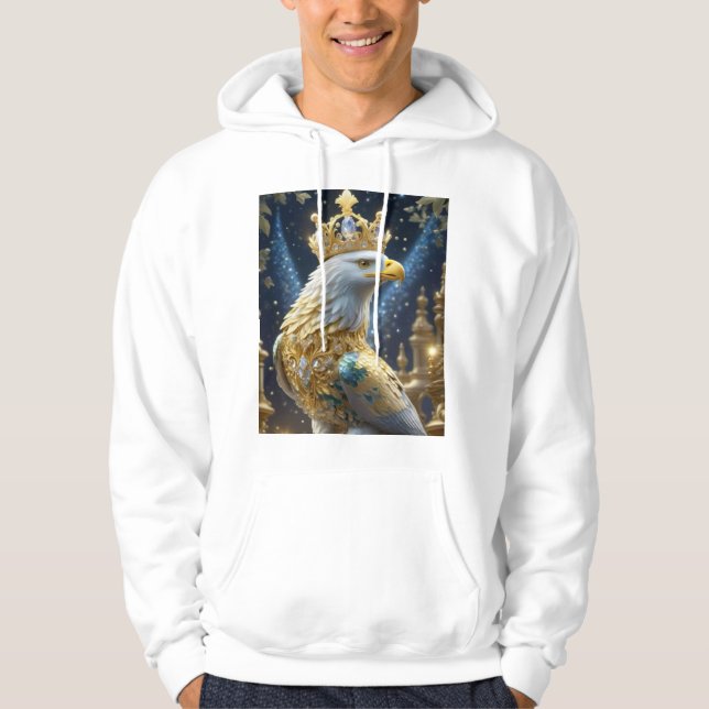 ’Majestic Flight’ Hoodie (Framsida)