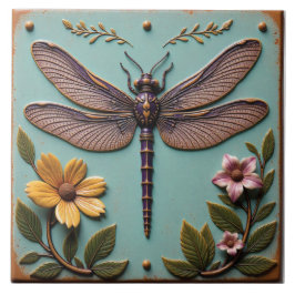 Majestic Flight of Anisoptera Kakelplatta