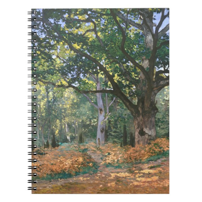 Majestic Forest Light Autumn Art bärbar dator Anteckningsbok (Framsidan)