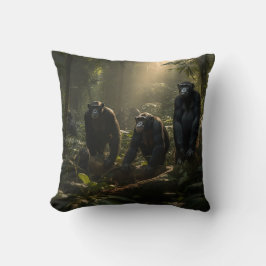 Majestic Forest Primates - Chimpanzee Family Kudde