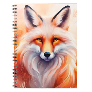 Majestic fox anteckningsbok