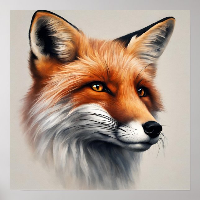 Majestic Fox Poster (Framsidan)