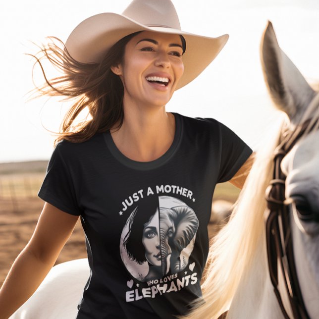 Majestic Fusion: Elephant Woman T Shirt (Skapare uppladdad)