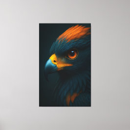 Majestic Gaze - Ultra-Realistic Eagle Porträtt Canvastryck