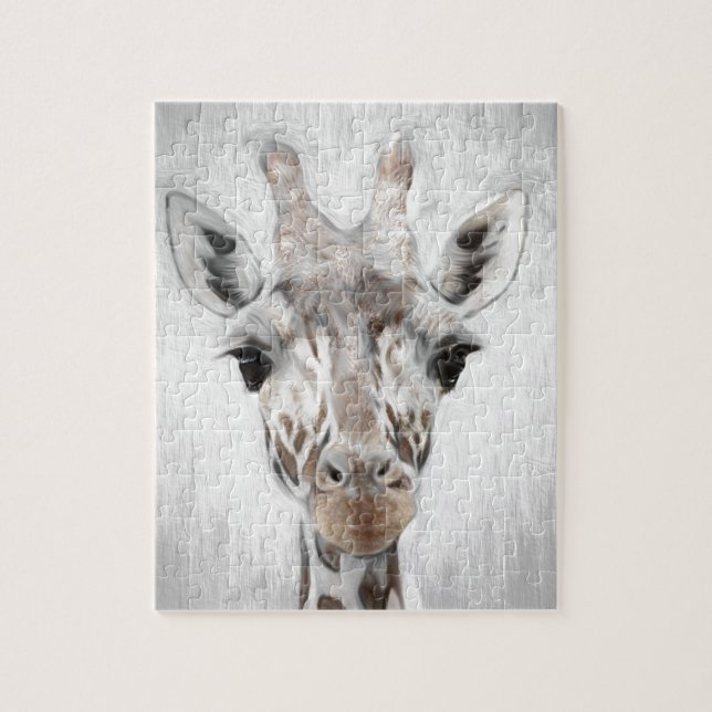Majestic Giraffe Portrade multiproduct selected Pussel (Vertikal)