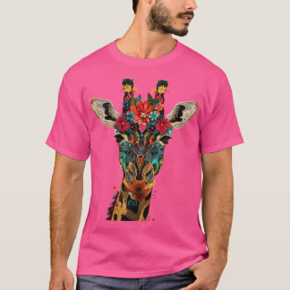 Majestic Giraffe Stance T Shirt