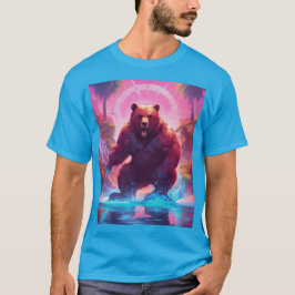 Majestic Grizzly Bear in the Forest T-Shirt" T Shirt