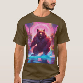 Majestic Grizzly Bear in the Forest T-Shirt" T Shirt
