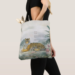 Majestic Hand-Payed Royal Bengal Tiger Tygkasse
