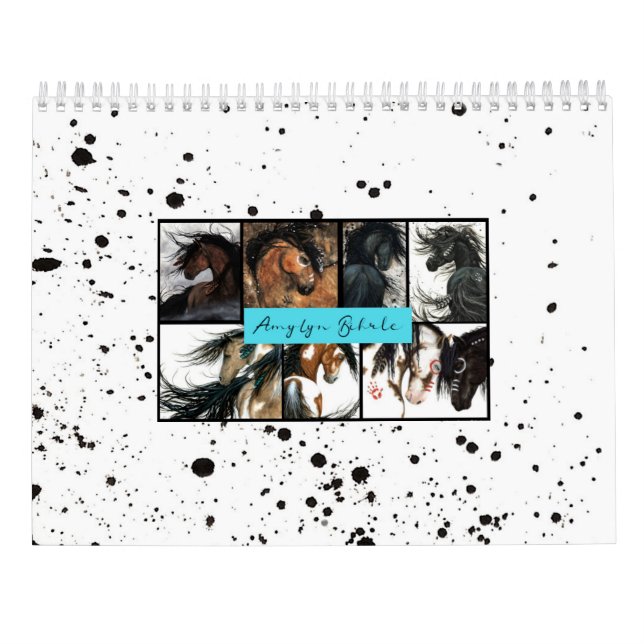 Majestic Horse by Bihrle Calendar Kalender (Baksida)