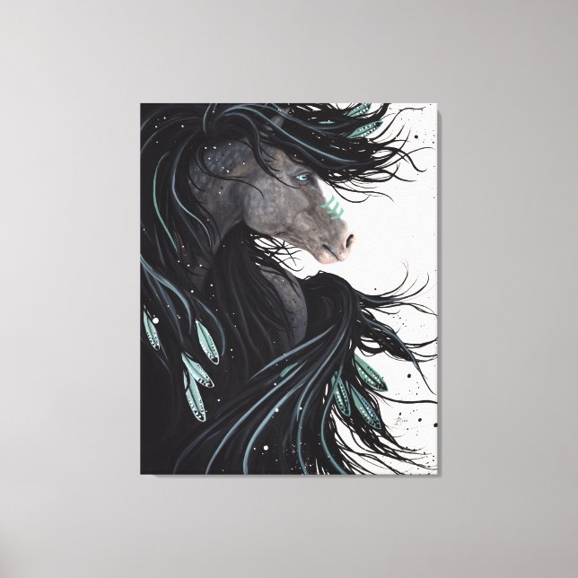 Majestic Horse Canvas Art Print by Bihrle (Framsida)