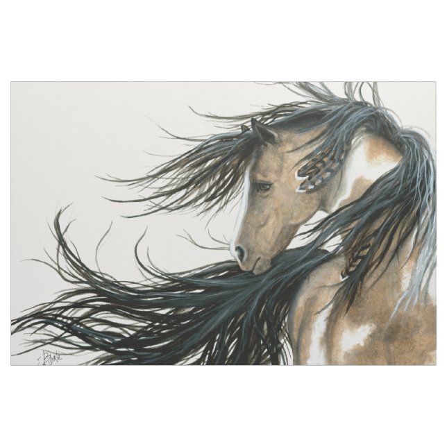Majestic Horse Pinto by Bihrle Tyg (Yard)