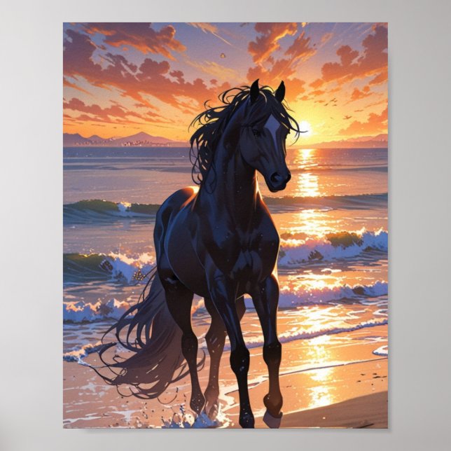 Majestic Horse Poster (Framsidan)