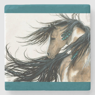Majestic Horse Serenity av AmyLyn Bihrle Stenunderlägg