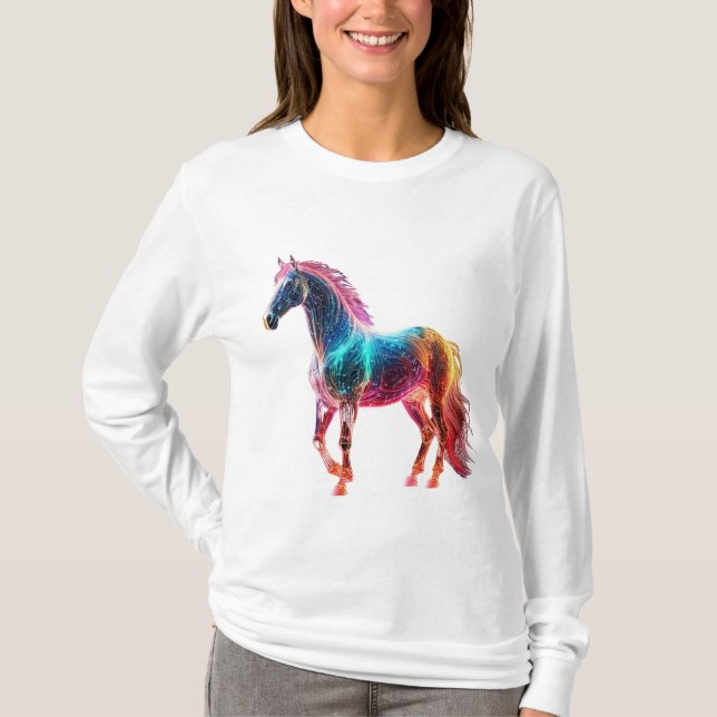 Majestic Horse T Shirt (Framsida)