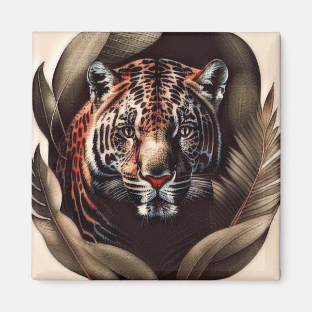 Majestic Jaguar - Kung i Jungle Magnet (Framsidan)