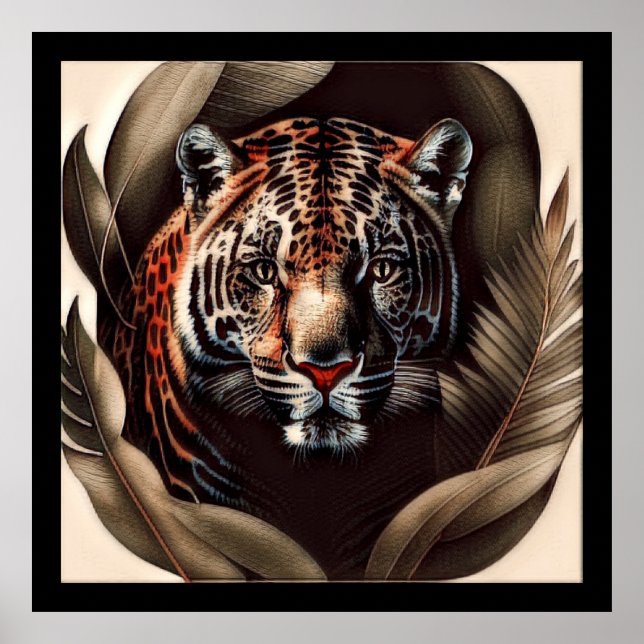 Majestic Jaguar - Kung i Jungle Poster (Framsidan)