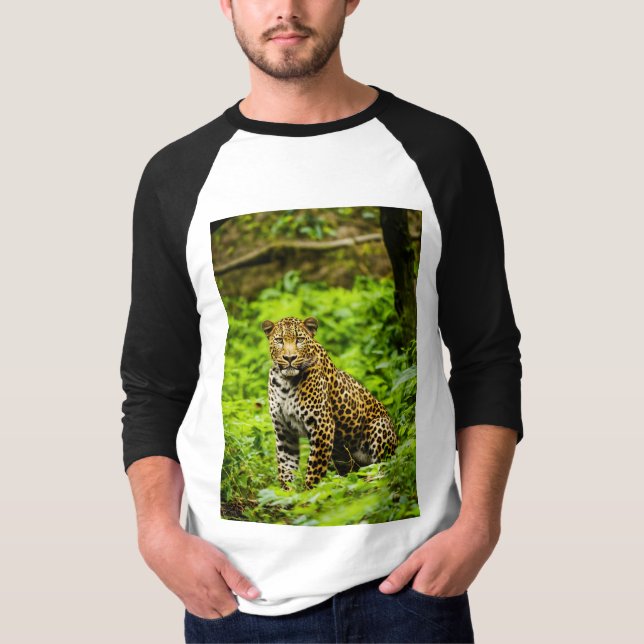 ’Majestic Jaguar’ T Shirt (Framsida)