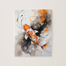 Majestic Koi Fish Pussel