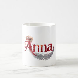 Majestic krona kaffemugg
