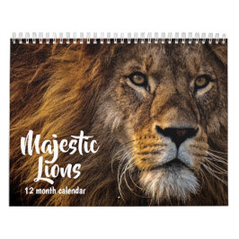 Majestic Lejon 2026 Kalender