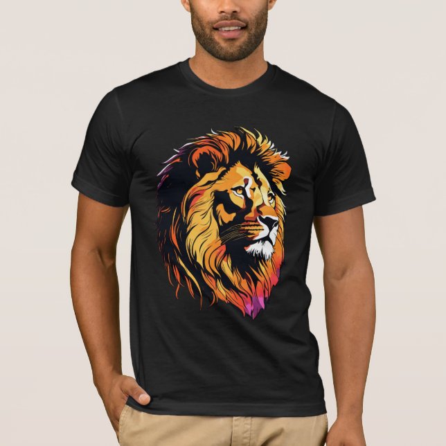 Majestic Lejon - Apex Predator T-Shirt (Framsida)