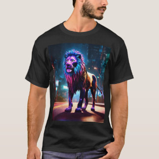 Majestic Lejon Graphic T-Shirt" T Shirt