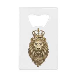 Majestic Lejon Kreditkort Flasköppnare