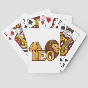 Majestic Lejon & Lioness Fusion - Fet Wildlife Casinokort