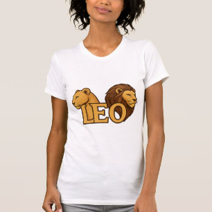 Majestic Lejon & Lioness Fusion - Fet Wildlife T Shirt