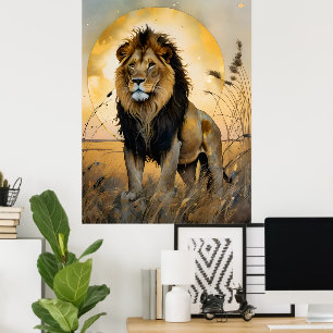 Majestic Lejon Poster