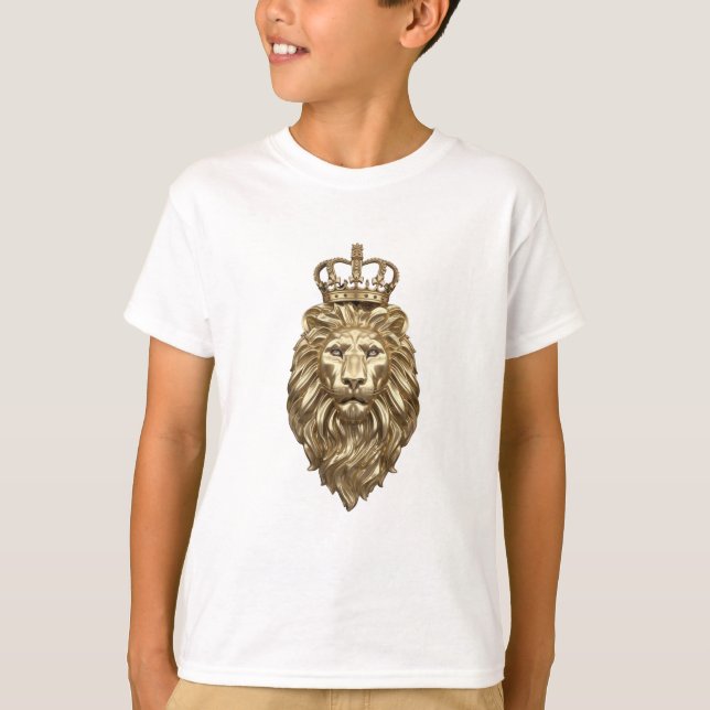 Majestic lejon t shirt (Framsida)