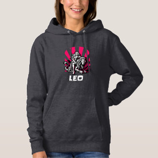 Majestic Leo Zodiac Hoodie T Shirt