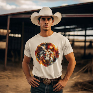 Majestic Leo Zodiac-tecken T Shirt