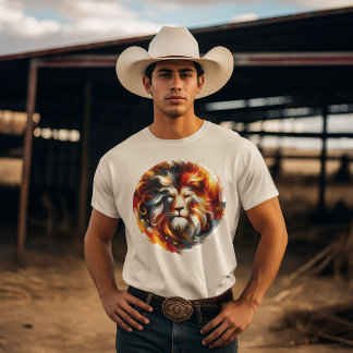 Majestic Leo Zodiac-tecken T Shirt