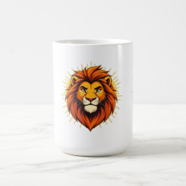 Majestic Lion – King of Power and Authority Kaffemugg