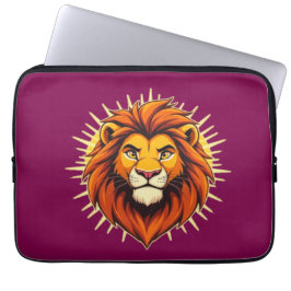 Majestic Lion – King of Power and Authority Laptop Fodral