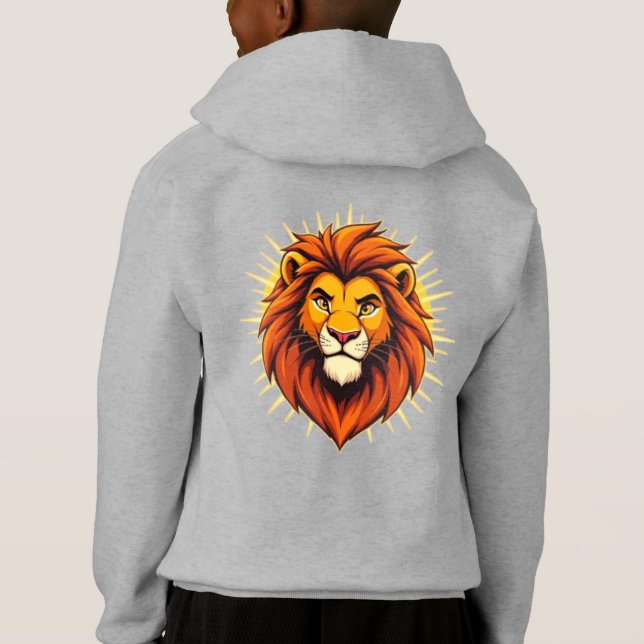 Majestic Lion – King of Power and Authority T Shirt (Baksida)