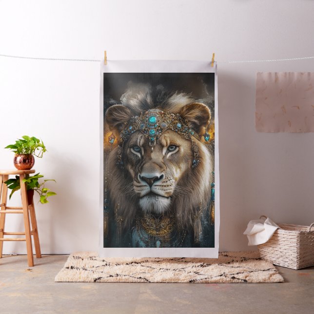 Majestic Lioness Elaborate Headband Turcos Bead Tyg (In Situ)