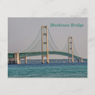 Majestic Mackinac Bridge Vykort
