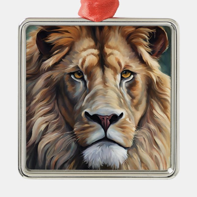 Majestic Mane Julgransprydnad Metall (Framsidan)