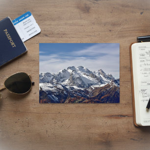 Majestic Marmolada: Dolomiternas Krona judel Vykort