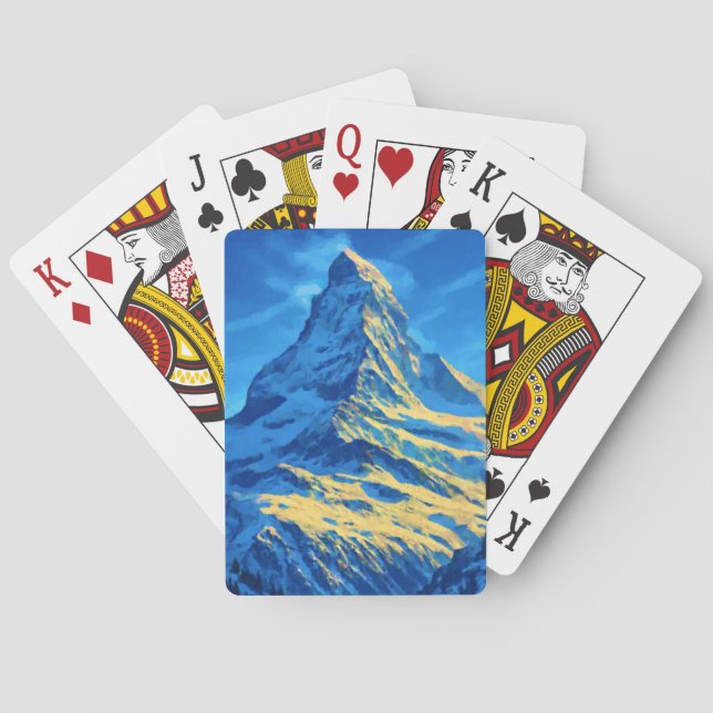 Majestic Matterhorn Casinokort (Baksidan)